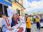 कल्प फाउन्डेसनद्वारा गणेश माविका विद्यार्थीलाई शैक्षिक सामग्री सहयोग