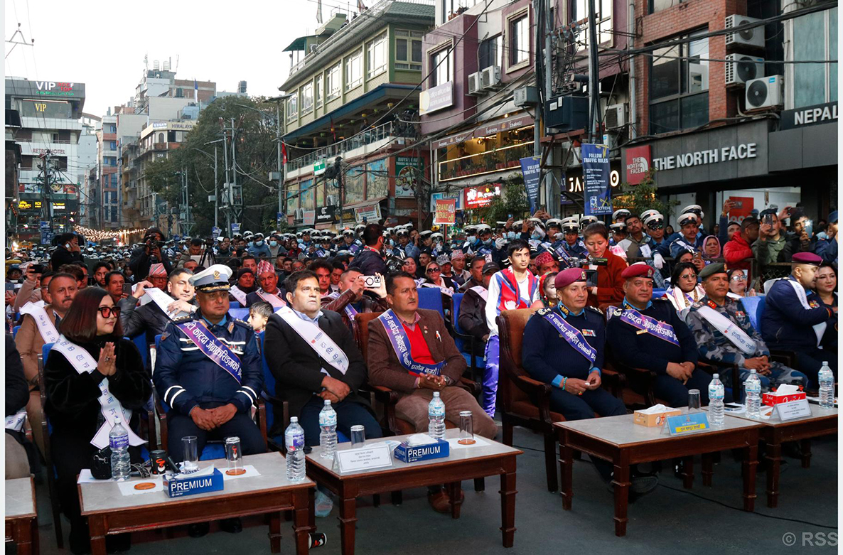 काठमाडौँ उपत्यकामा ट्राफिक सप्ताह सम्पन्न, जनचेतना अभियान प्रभावकारी
