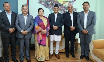 ओली नेतृत्वप्रति भण्डारीको विश्वास, आन्तरिक लोकतन्त्र सुदृढ हुने अपेक्षा