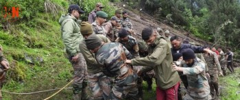 सिक्किममा पहिरोले तीन सैनिकको मृत्यु, ६ अझै बेपत्ता