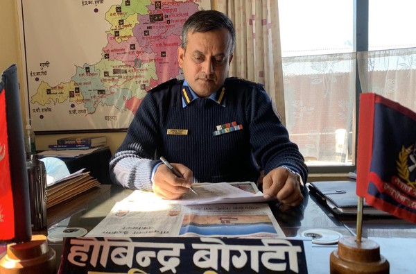 ललितपुर प्रहरी प्रमुखमा एसएसपी बोगटी