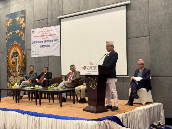 निर्माणमा संलग्न सवै पक्ष जिम्मेवार बन्नु पर्छ : भौतिक पूर्वाधार मन्त्री दाहाल