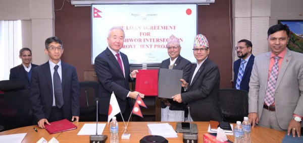 कोटेश्वर चोक सुधारका लागि नेपाल–जापानबीच ३१ अर्बभन्दा बढी ऋण सम्झौता