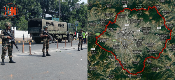 जेनजी प्रदर्शनपछि काठमाडौं, ललितपुर र भक्तपुरमा कर्फ्यु आदेश जारी