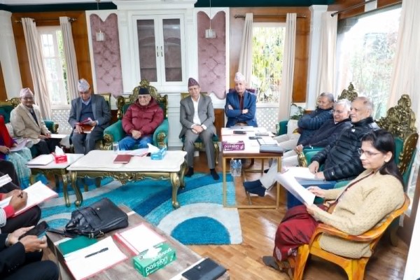 एमाले सचिवालय बैठक गुण्डुमा सुरु