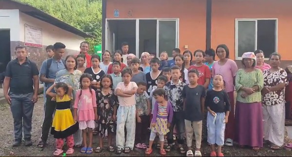 होल्डिङ सेन्टरमा आश्रित रसुवाका विस्थापित परिवार सहयोगको पर्खाइमा