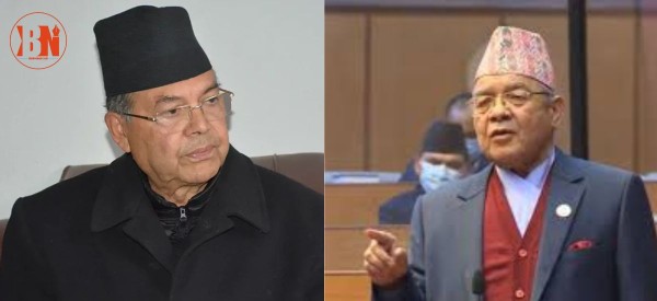 झलनाथ खनाल र वामदेव गौतमबीच डल्लुमा भेट
