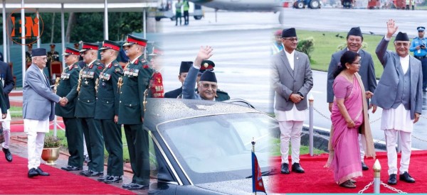 प्रधानमन्त्री ओली चीन प्रस्थान, एससीओ सम्मेलनमा सहभागी