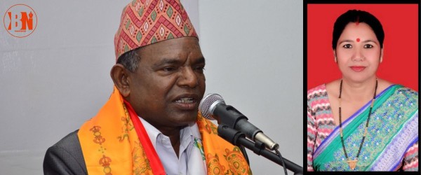 एमाले नेता पण्डितलाई पत्नी शोक, एक्लो भए भन्दै भावुक भए पण्डित