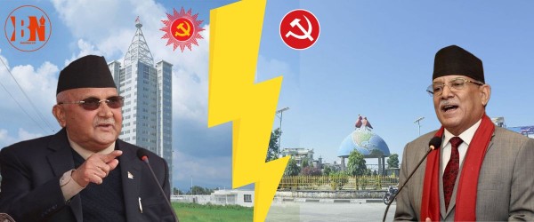 प्रधानमन्त्री ओलीको गृहनगर दमक पुगेर प्रचण्डले दिन खोजेका तीन सन्देश