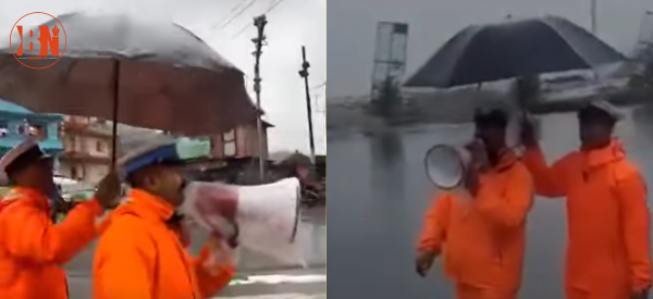 मनसुन सक्रिय : ट्राफिक प्रहरीद्वारा माइकिङमार्फत चालकलाई सतर्क रहन आग्रह