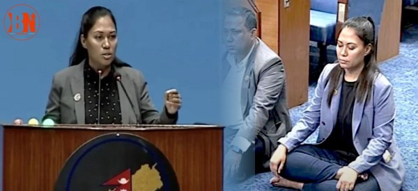 रास्वपाको विरोध कायम, वेल घेरेर संसद्मा मौन प्रदर्शन