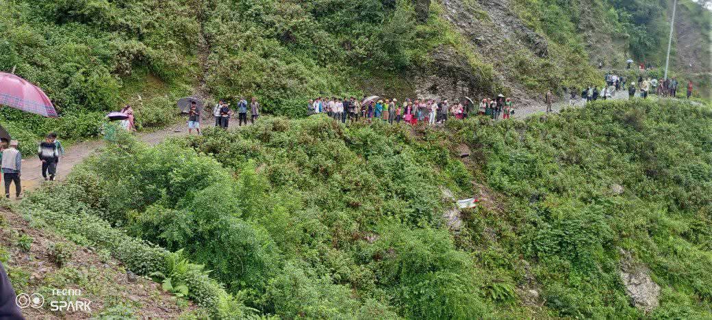 दार्चुलामा जिप दुर्घटना, गर्भवतीको मृत्यु र नौ घाइते