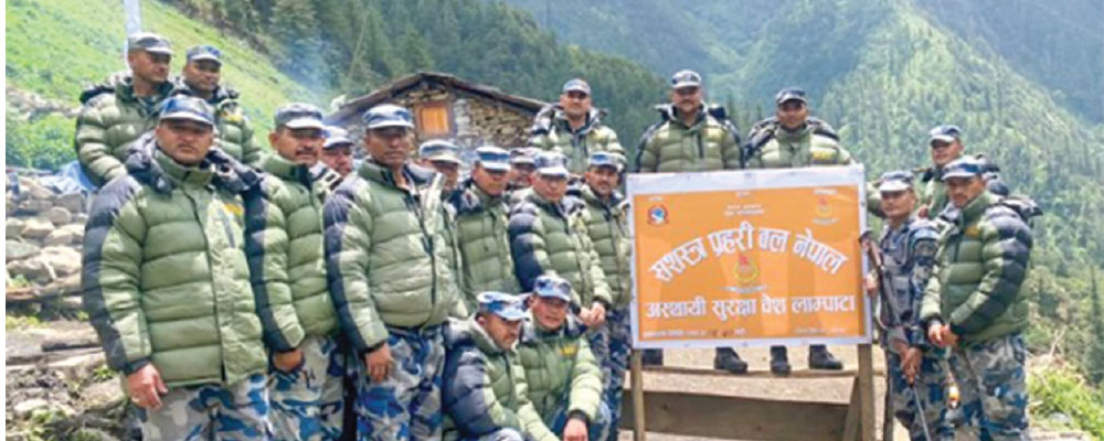 सीमावर्ती विवादपछि लाम्पाटाको सुरक्षा व्यवस्थामा थप सुदृढीकरण