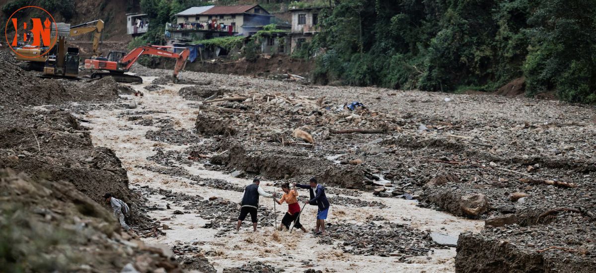 नेपालमा मनसुन वर्षापछि बाढी र पहिरोले ठूलो विनाश