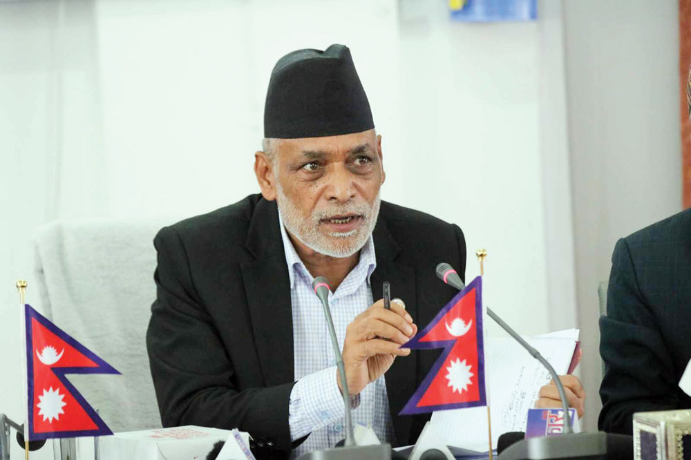 कृषिमन्त्री रामनाथ अधिकारीले राजीनामा पेश