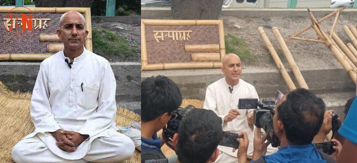 स्थानीय उत्पादनका पक्षमा काठमाडौंमा नगरप्रमुखको सत्याग्रह, सुनुवाइ नभए आमरण अनसन