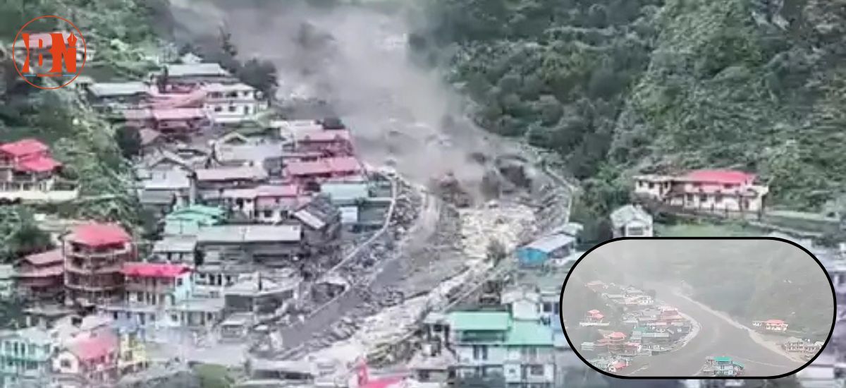भारतको उत्तराखण्डको धरालीमा बाढीले गाउँ बगायो, चार जनाको मृत्यु , सयौं हराइरहेको आशंका अहिलेसम्मको २० जनाको उद्धार (हेर्नुहोस् भिडीयो)